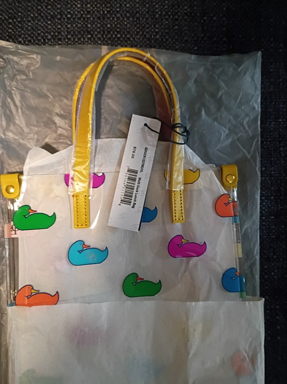 Dooney and Bourke Multi Duck Lunch Bag